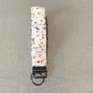 Floral Scrunchie Wristlet